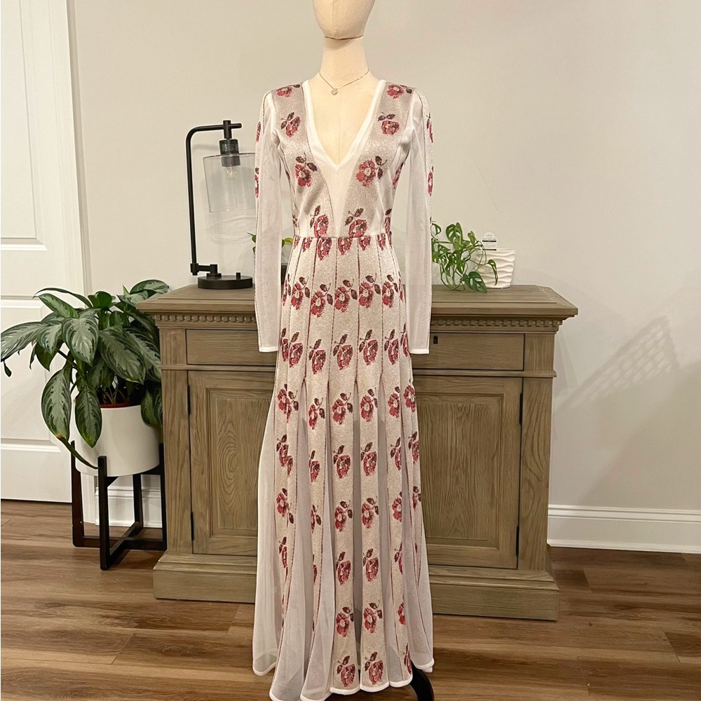 NWT Kukhareva London Rebecca Shimmer Dress UK 8